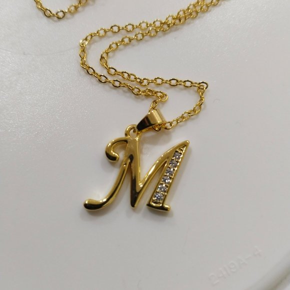 initials necklace M - Picture 3 of 3